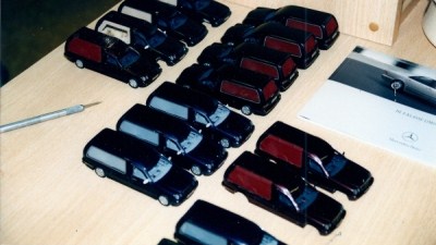 Mercedes Benz Hearses, built in commission by Peolini Design